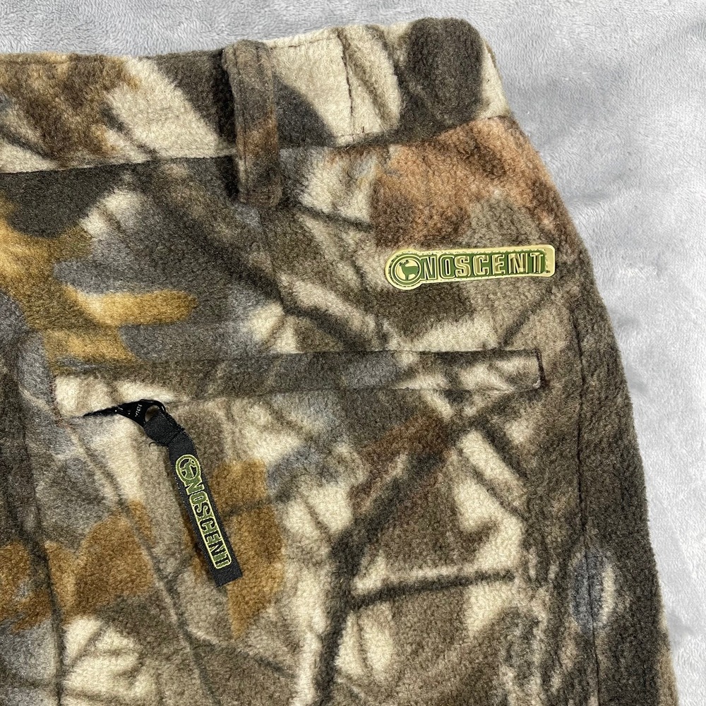 Field & Stream‎ Camouflage Fleece Cargo Pants Mens Size Medium Hunting Outdoor - Picture 13 of 14